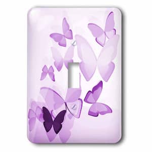 Multicolor 3dRose lsp_7455_6 Daisy Orchid 2 Plug Outlet Cover