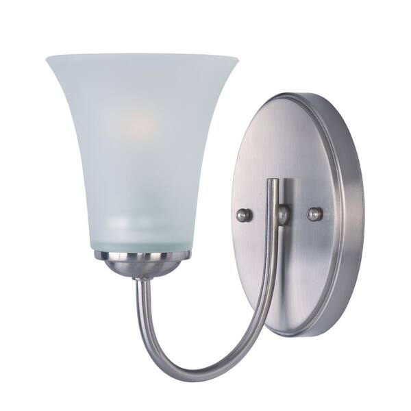 Maxim Lighting Logan 1-Light Satin Nickel Wall Sconce