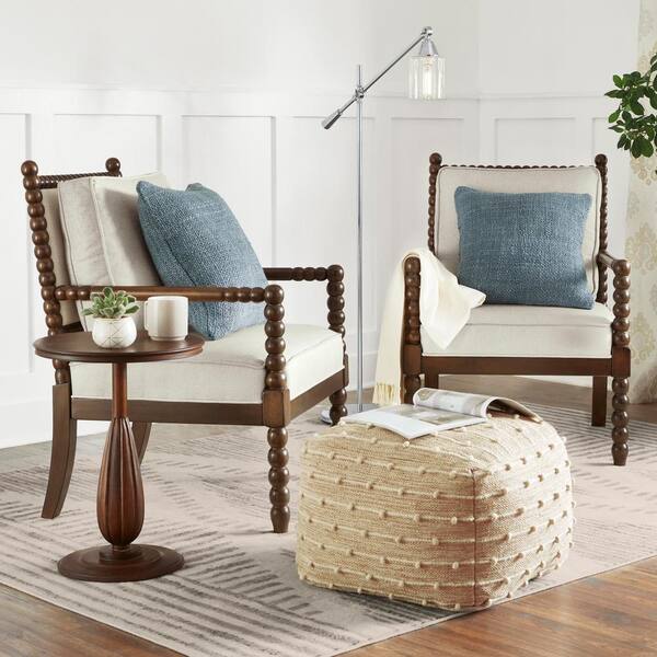 spindle accent chair