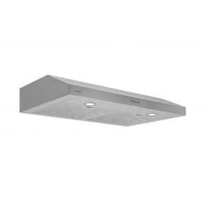 Slim S3D 30 in. Non-Vented Under Cabinet Range Hood with LED in Stainless Steel