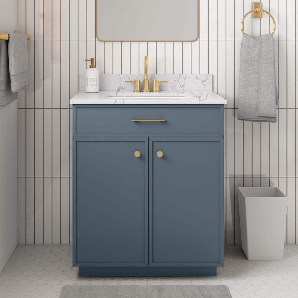 Glacier Bay Marcote 30 in. Single Sink Freestanding Bathroom