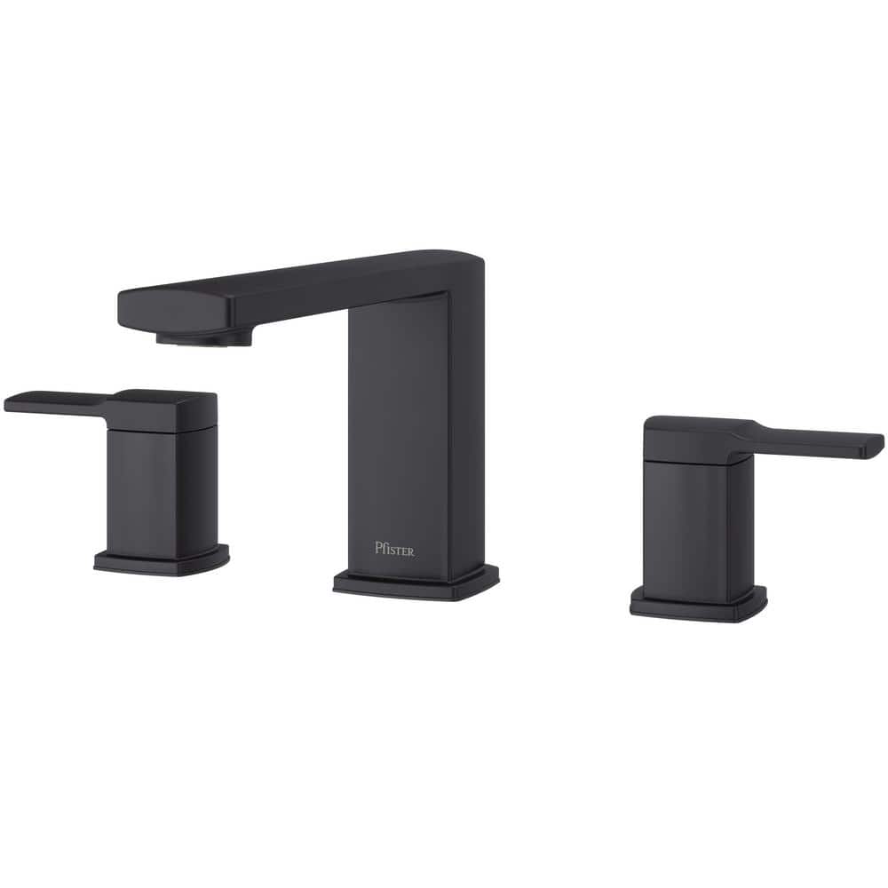 Deckard 2-Handle Deck-Mount Roman Tub Faucet Trim Kit in Matte Black price history on PriceWatchPro