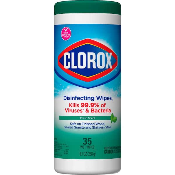 Clorox 35-Count Fresh Scent Bleach Free Disinfecting Cleaning Wipes