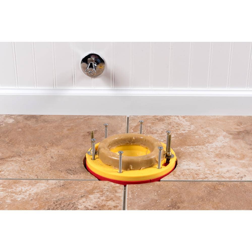 Set-Rite Multicolored Plastic Toilet Flange Extender Kit