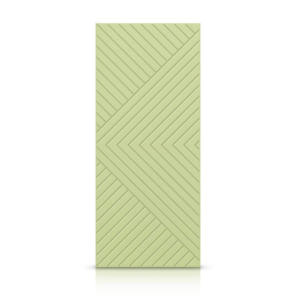 30 in. x 80 in. Hollow Core Sage Green Stained Composite MDF Interior Door Slab price history on PriceWatchPro