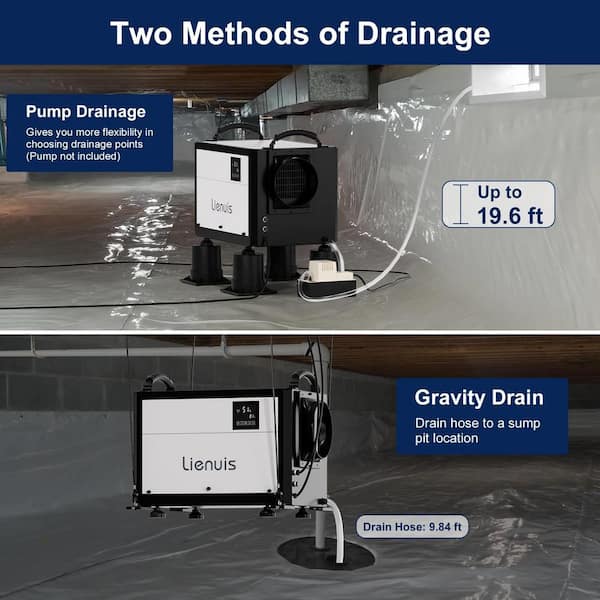 Runesay 110 pt. 1300 sq.ft. Auto Defrost Industrial