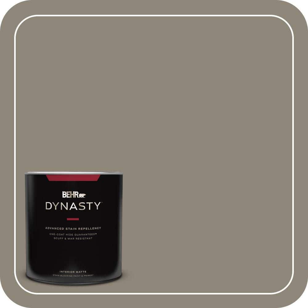 1 qt. #T16-08 Fifth Olive-Nue Matte Interior Stain-Blocking Paint & Primer price history on PriceWatchPro