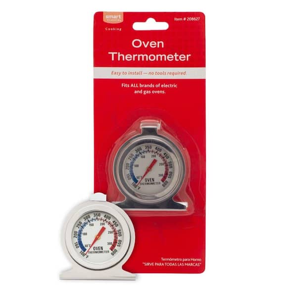 Thermometer for Electric Oven, Oven Thermometer for Gas Oven, Stainless  Steel Large Dial Oven Thermometer for Kitchen Baking Supplies