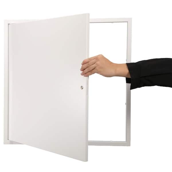 16 in. x 16 in. Galvanized Steel Access Panel for Drywall and Ceiling with Hinged Door