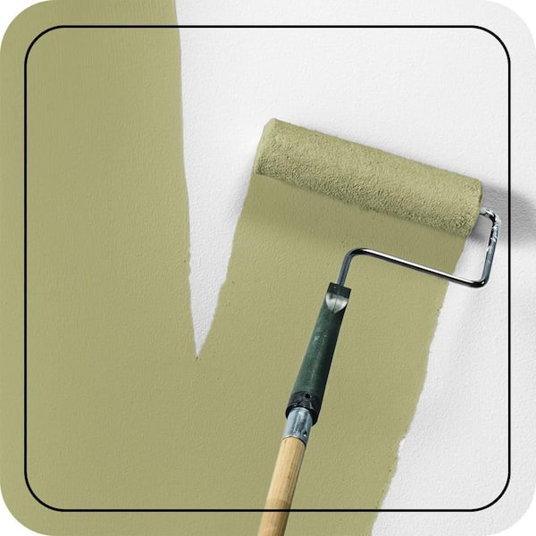 BEHR PREMIUM PLUS 8 oz. #M340-5 Fresh Artichoke Flat Interior