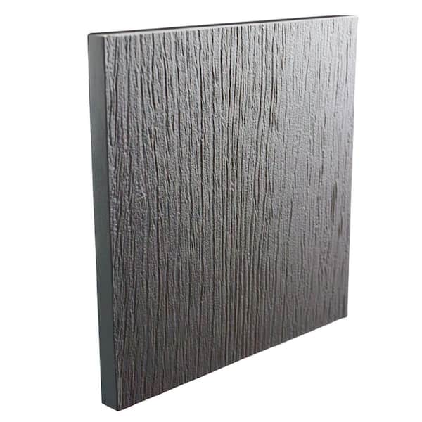 48 in. X 96 in. X 0.25 in. Grey Wood Grain Waterproof HDPE Sheet