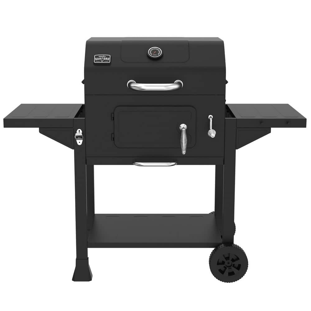 Nexgrill Oakford Homestead 24-Heavy Duty Charcoal Grill in Black