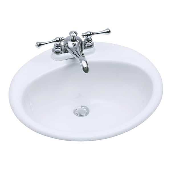 KOHLER K-2340-4-58 Bancroft 24 Bathroom Sink Basin with Centers for 4 Centers Thunder Grey 
