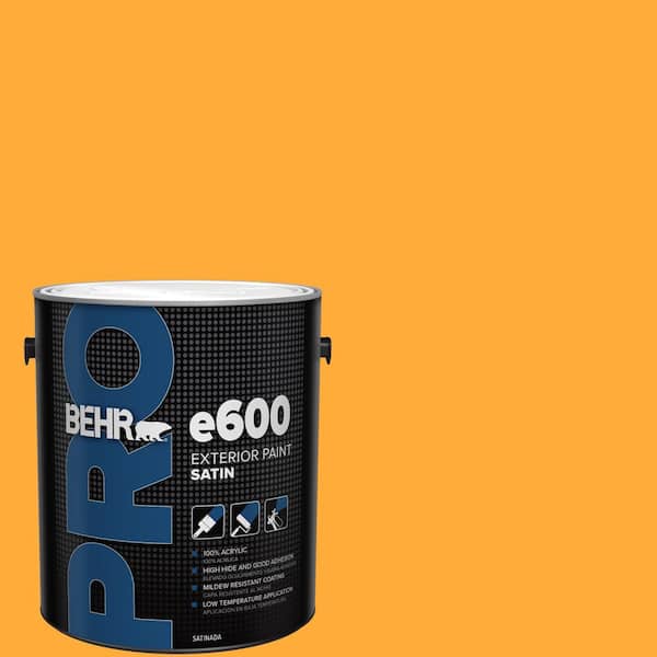 1 gal. #S-G-310 Peach Butter Satin Exterior Paint