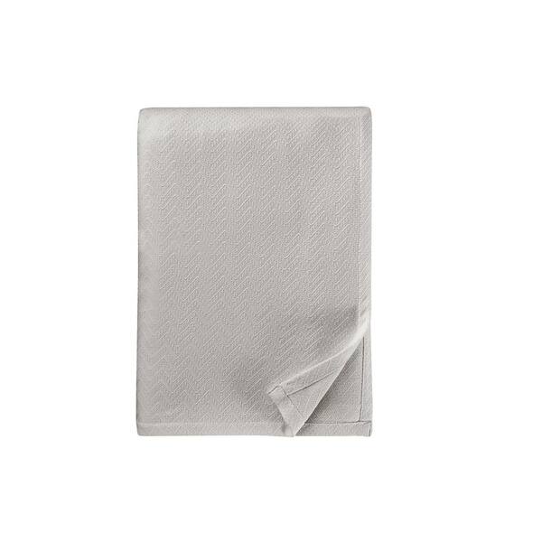StyleWell Cotton Twin Blanket in Moss