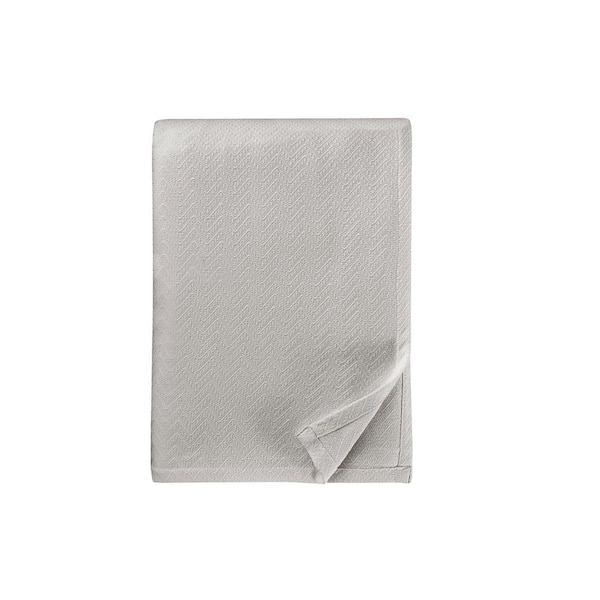 StyleWell Cotton Full/Queen Blanket in Moss