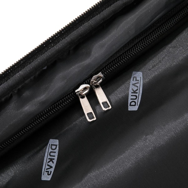 DUKAP Zahav Light-Weight 20 in. Teal Hard side Spinner Luggage
