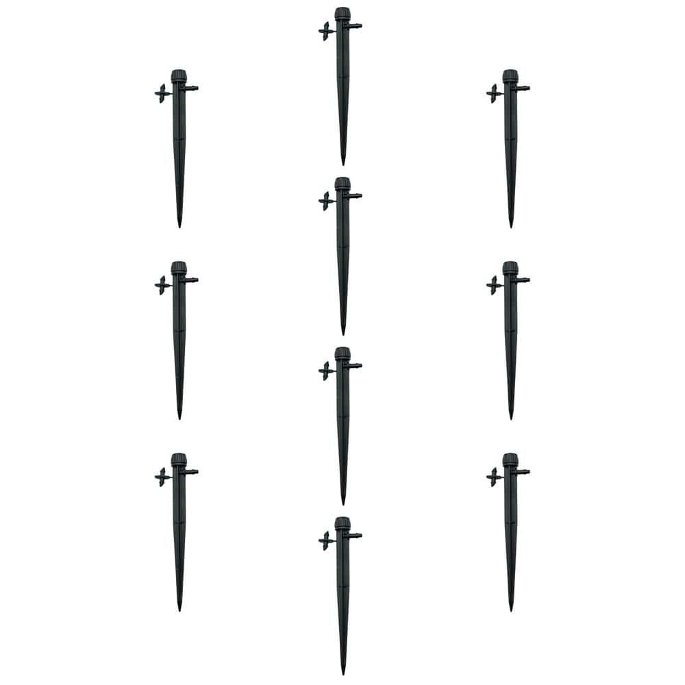 0-14 GPH, 360 °, Adjustable Drip Emitter on Stake (10-Pack) price history on PriceWatchPro