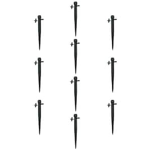 0-14 GPH, 360 °, Adjustable Drip Emitter on Stake (10-Pack)