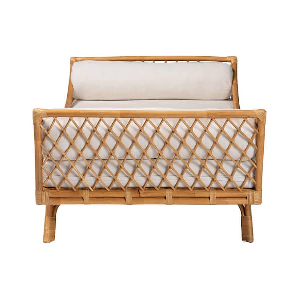 Akemi Light Honey Rattan Twin Daybed