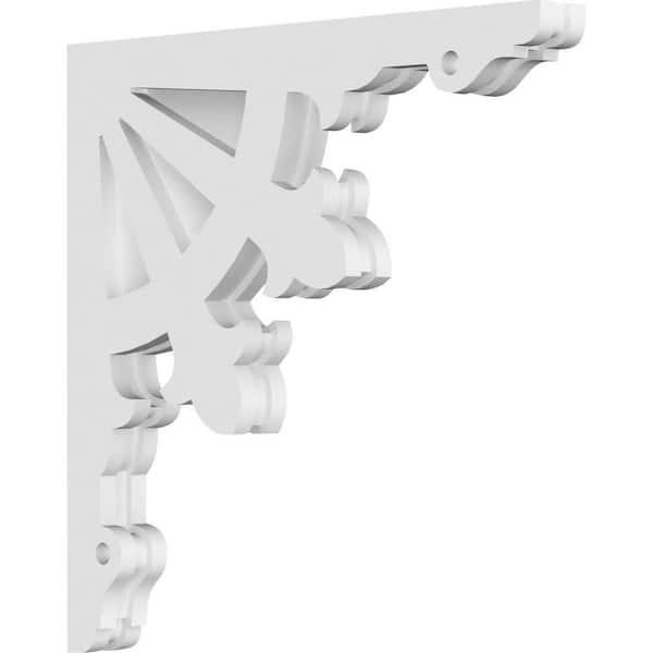 Ekena Millwork Riley 1.5 in. W x 18 in. H x 18 in. D Signature Urethane Polyurethane Corbel