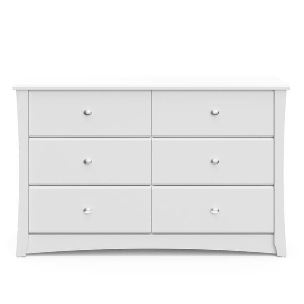 storkcraft crescent 6 drawer dresser