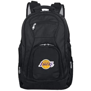 NBA Los Angeles Lakers 19 in. Black Backpack Laptop