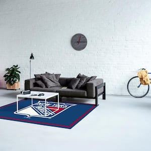 New York Rangers 6 ft. by 8 ft. Spriit Area Rug