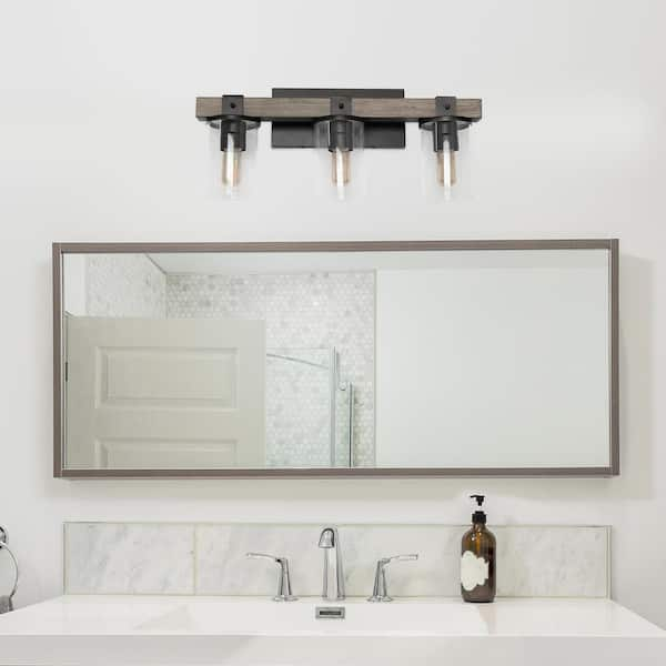 Lantern bathroom vanity deals lights