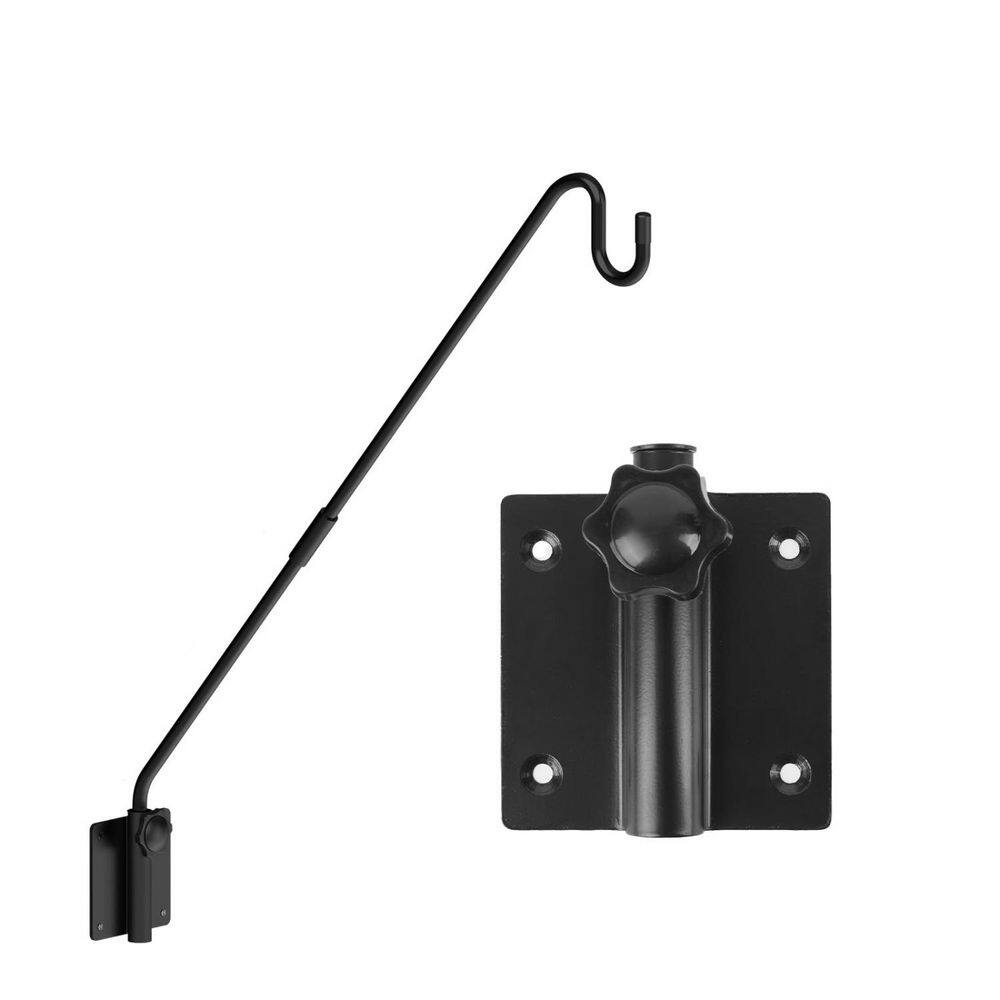 28 in. Metal Shepard's Hooks for Outdoor, Tall Deck Hook for Railing (1-Pack) price history on PriceWatchPro
