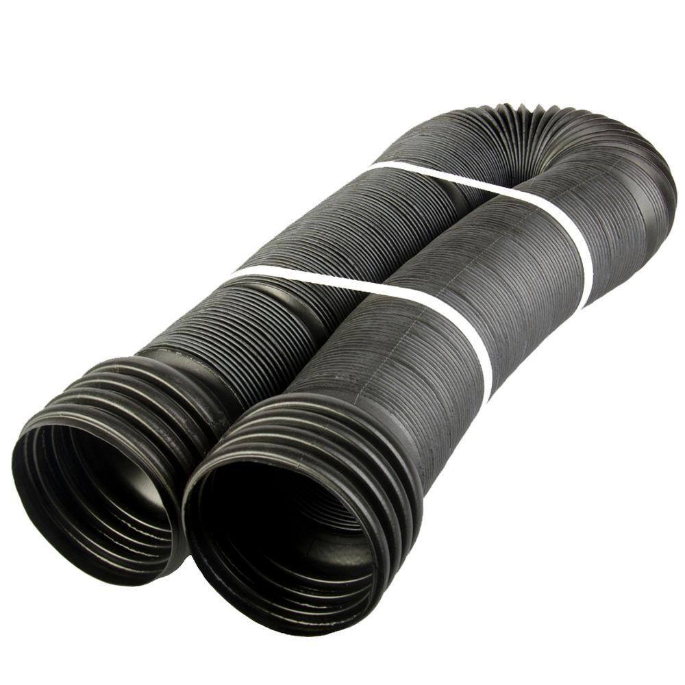 4 in. x 12 ft. Polypropylene Flexible Solid Drain Pipe price history on PriceWatchPro