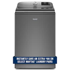 5.3 cu. ft. Smart Capable Metallic Slate Top Load Washing Machine with Extra Power, ENERGY STAR