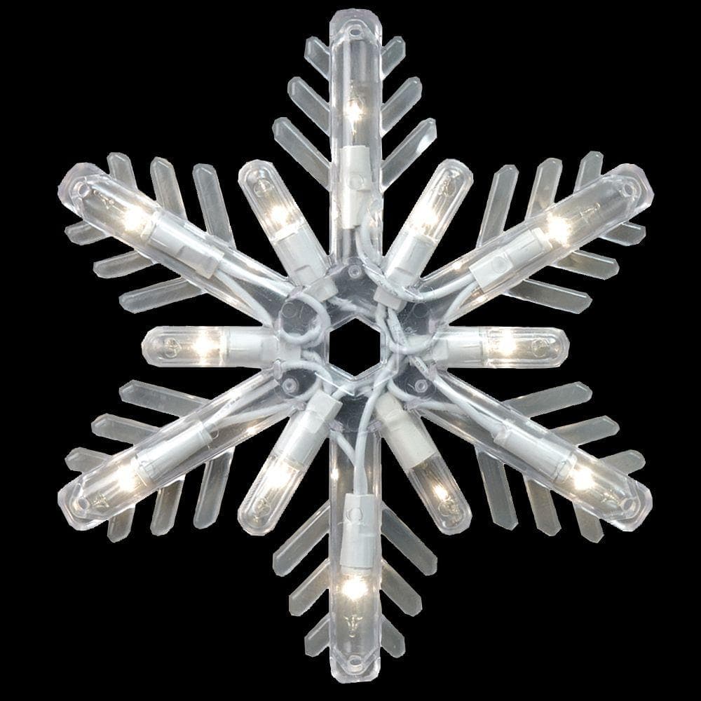 Reviews For GE 150-Light Clear Random Sparkle Snowflake Icicle Light ...