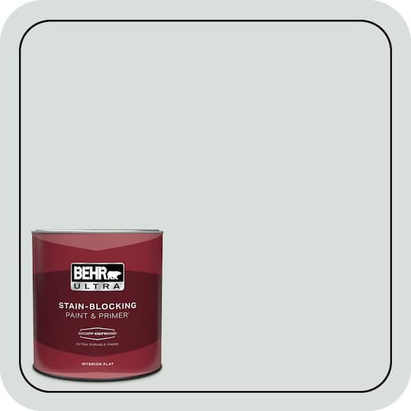 BEHR ULTRA 1 qt. #N420-1 Juniper Breeze Extra Durable Flat Interior Paint & Primer