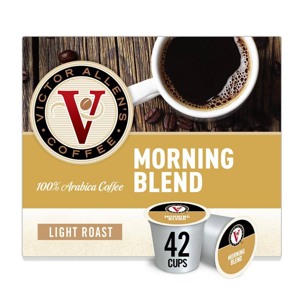 Victor Allen S Morning Blend Coffee Light Roast Single Serve Coffee Pods For Keurig K Cup