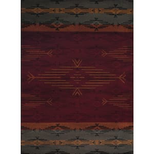 Affinity Native Skye Red 1 ft. 10 in. x 3 ft. Accent Rug