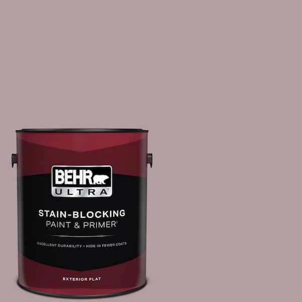 BEHR ULTRA 1 gal. Home Decorators Collection #HDC-CT-18 Violet Vista Flat Exterior Paint & Primer