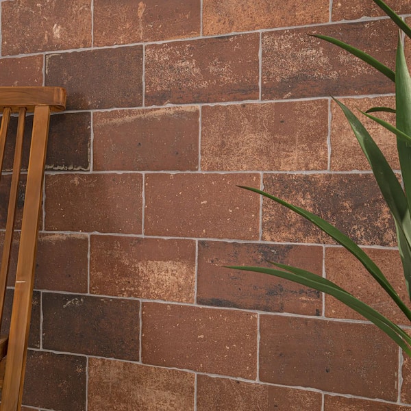 MSI Capella Red Brick Matte Porcelain Red Brick Porcelain Floor