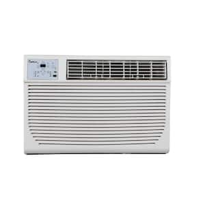 14,000/13,600 BTU 230/208 Volts Electronic Controlled Through The Wall Air Conditioner Cools 700 Sq. Ft. in White
