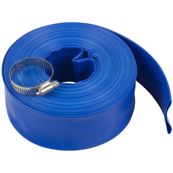 HDX 2 in. Heavy-Duty Backwash Hose with Clamp