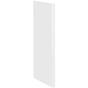 24 in. W x 34.5 in. H Dishwasher End Panel in Satin White