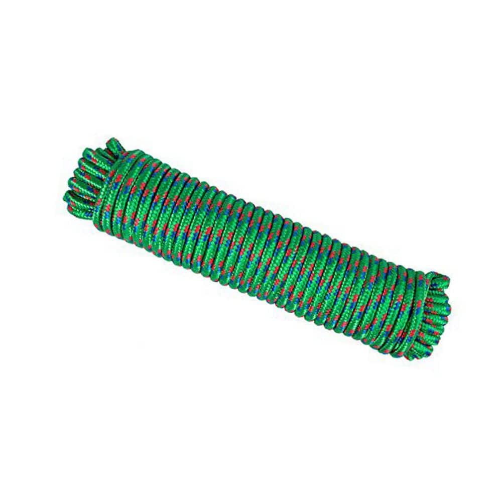 3/8 inch x 100 ft. Diamond Braid Polypropylene Rope-Green price history on PriceWatchPro