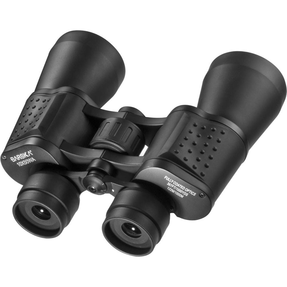 Barska 10x50mm Blue Rubber Armored Waterproof Binoculars