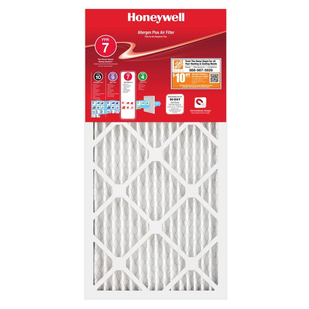 1" Home Air Filters Merv 11 Case of 6 Filters 14x30x1 