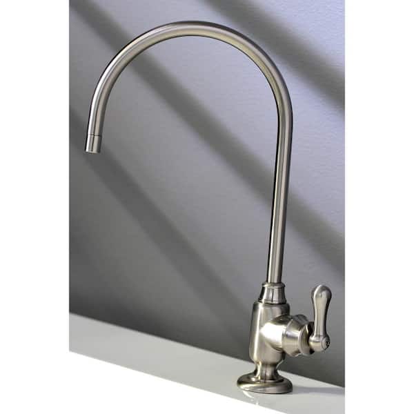 Replacement Drinking Water Single-Handle Beverage Faucet in Brushed Nickel for Filtration Systems