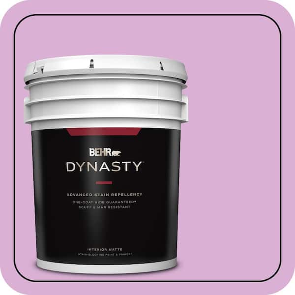 BEHR DYNASTY 5 gal. #P110-3 BFF Matte Interior Stain-Blocking Paint & Primer