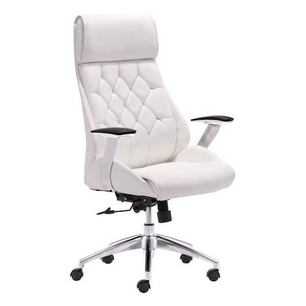 ZUO Boutique Office Chair White