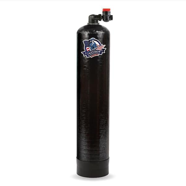 ECO-X Series 7-Stage Municipal Water Filtration and Salt-Free Conditioning System Treats up to 5 Bathrooms in Black