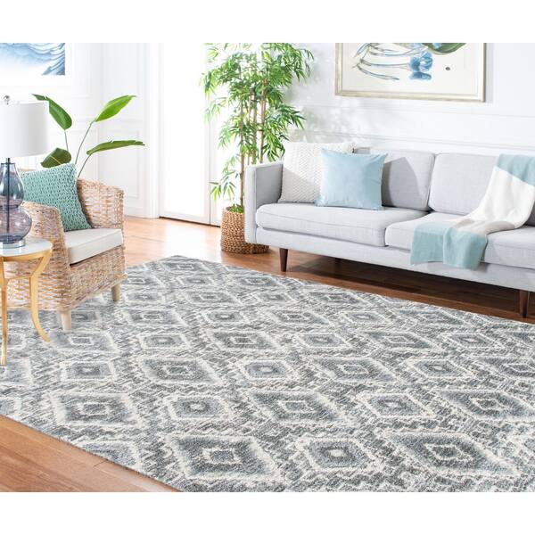 Safavieh Padding Martha Stewart Grey Area Rug; 4' x 6