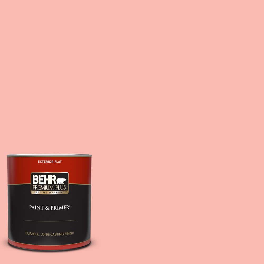 BEHR PREMIUM PLUS 1 qt. 150A3 Mixed Fruit Flat Exterior Paint